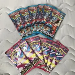 ポケモンカード メガブレイク メガシンフォニア バラ各6パック 未開封