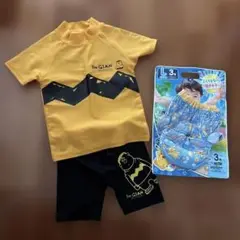 最終セール！8/31まで！ 水着100センチ　ジャイアン　上下セット
