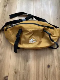 CAMP7 ボディバッグ マスタード色
