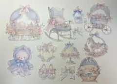 コラージュシート カット おすそ分け 簡易ケース *279