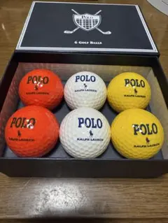 POLO RALPH LAUREN ゴルフボール 6個セット