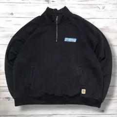 Carhartt スウェット 胸ロゴ ブラック 2XL 0328