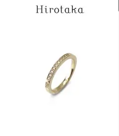 美品「Hirotaka」 diamond Stacking Ring 13号