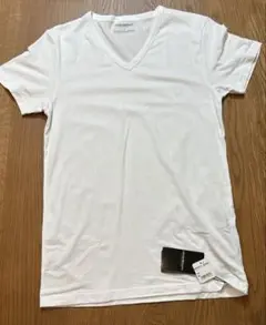 EMPORIO ARMANI エンポリオアルマーニVネックTシャツ 白　未使用M