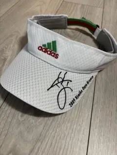 adidas アディダス　レディース　サンバイザー　テニス　　ゴルフ　タグ付　白