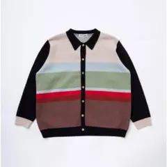 最終値下　TTT MSW 22AW Border Knit Cardigan 2025年最新】ttt msw border knit cardiganの人気アイテム