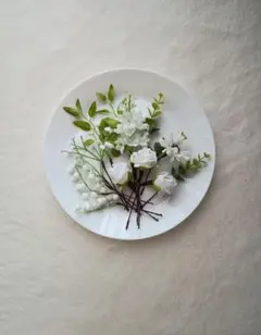 ☘バラ、ライラックのヘッドパーツ 花飾り☘　ウエディング　前撮り