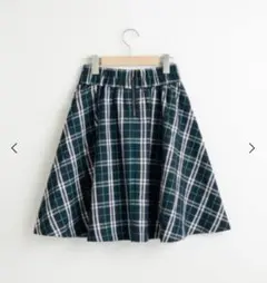 チェック スカート グリーン ミニスカート　マジェスティックレゴン