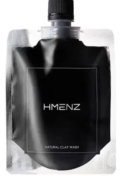 洗顔 メンズ HMENZ 泥洗顔 濃密泡 毛穴ニキビ対策 130g ネット付き