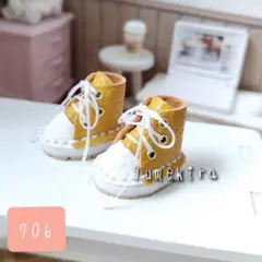 スニーカー イエロー No.706 イーマリー　リカちゃん　ブライス　シューズ