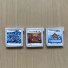 3DS ゲームソフト 3本セット