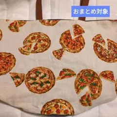 ⚫超ドでか⚫ピザ柄バケツ型エコバッグ