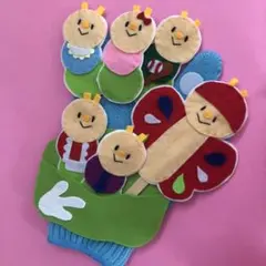 手袋シアターキャベツの中から