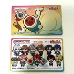 カラフルピーチ 太鼓の達人 バナパス 2枚セット 新品未使用
