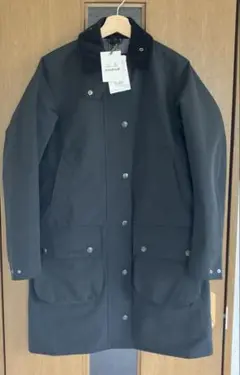 Barbour ボーダー 2レイヤーコート 34 ブラック