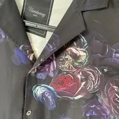 Unrelaxing 花柄 シャツジャケット　半袖