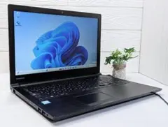 Windows11ノートパソコン✨オフィス付き✨東芝　新品SSD　Wi-Fi
