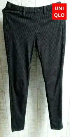 UNIQLO ストライプスキニーパンツ L
