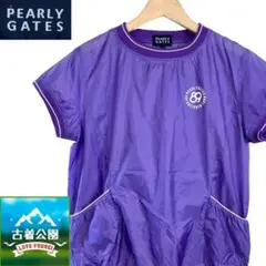 サイズ1★PEARLY GATES★半袖ブルゾン ゴルフウェア T-2238