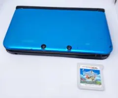 3DSLL ブルー ファンタジーライフのソフト付き