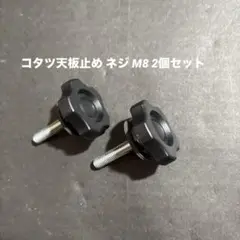 コタツ天板止め ネジ M8 2個セット