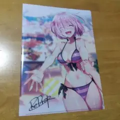 58 FGO マシュ 　水着 Ａ−４クリアファイル