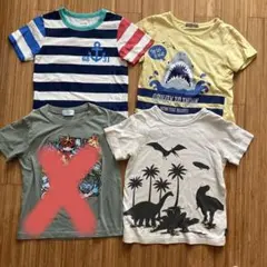 男の子　マザウェイズ　バンダイ　サメ　恐竜　妖怪ウォッチ　半袖　Tシャツ 120