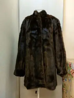 BLACKGLAMA ブラックグラマ ファーコート ミンク レトロ古着