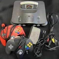 動作未確認 NINTENDO64 本体とコントローラー2つ
