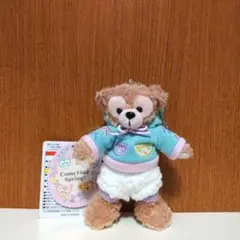 ダッフィー＆フレンズのカムファインドスプリング　ダッフィーぬいぐるみバッチ③