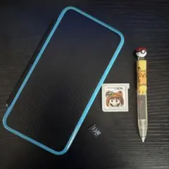 【動作良好】Newニンテンドー2DS LL ブラック×ターコイズ 本体セット!