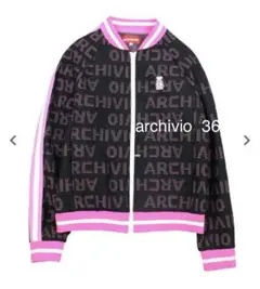 新品 アルチビオ ロゴブルゾン 36 ピンク archivio