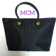 MCM ロゴ モノグラム ヴィセトス柄 トートバッグ