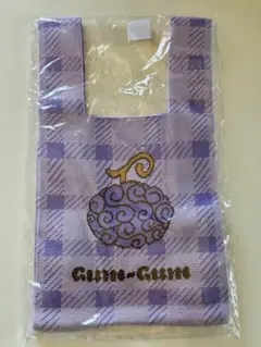 【未開封】ワンピース どこでも悪魔の実 ニットトート ゴムゴムの実