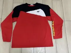 YONEX 長袖 ウォームアップウェア レッド