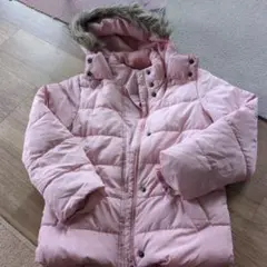 【期間限定出品】GAP KIDS ピンク ダウンコート Mサイズ