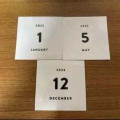 ☆ アルバス マンスリーカード 月齢カード ましかく 正規品 2023年