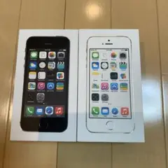 iPhone 5S 16GB ゴールドとスペースグレーセット　空箱
