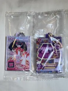 アイカツ プリパラ 誰でもアクリルチャーム 2つセット