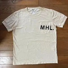 MHL. ベージュ Tシャツ Lサイズ