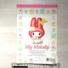 My Melody メモ用紙 花柄　レトロ