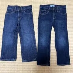 ギャップ　100 デニム　ジーパン　2枚セット