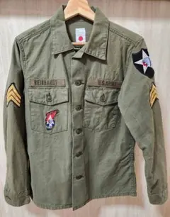 marka/ミリタリーシャツ/サイズМ/ジョンレノン markaの代表的なアイテム、ジョンレノンシャツ”UTILITY SHIRT”を