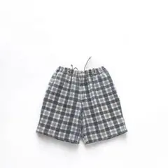 90s SHAH SAFARI plaid チェック イージー ショーツ