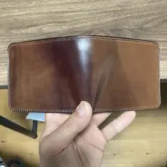 豚*ツ様 ラストクロップス　タング　シェルコードバン　マーブル♯8 豚*ツ様 ラストクロップス タング シェルコードバン マーブル♯8
