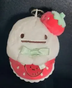 すみっコぐらし いちごフェア ぶらさげぬいぐるみ おばけ