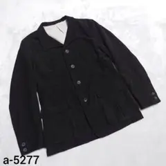 【コムサイズム】メンズジャケット コーデュロイジャケット アウター 黒