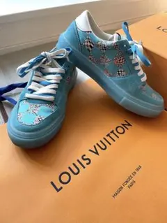 LOUIS VUITTON オリラインスニーカー25.0cm 美品正規付属全有