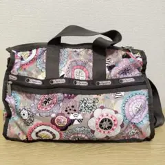 LeSportsac 花柄 ボストンバッグ