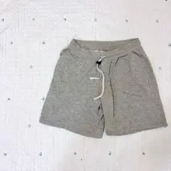 ❣️匿名発送❣️グレー スウェット ショートパンツ サイドポケット 調節可能